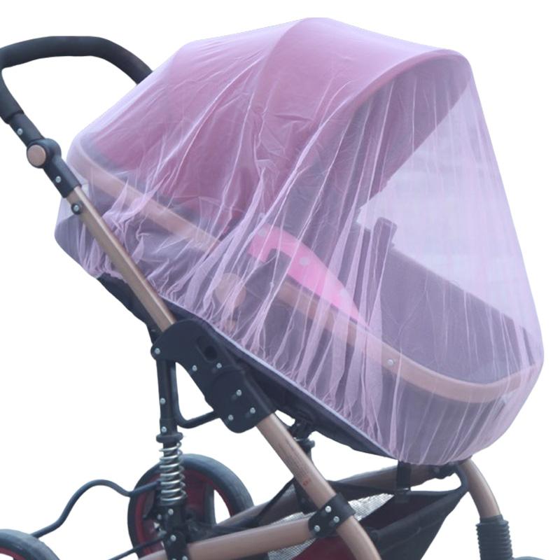 1 шт. Чехол для детской коляски, москитная сетка большого размера, сетка от комаров, защита от мух, полное покрытие для детской коляски, защита от пыли