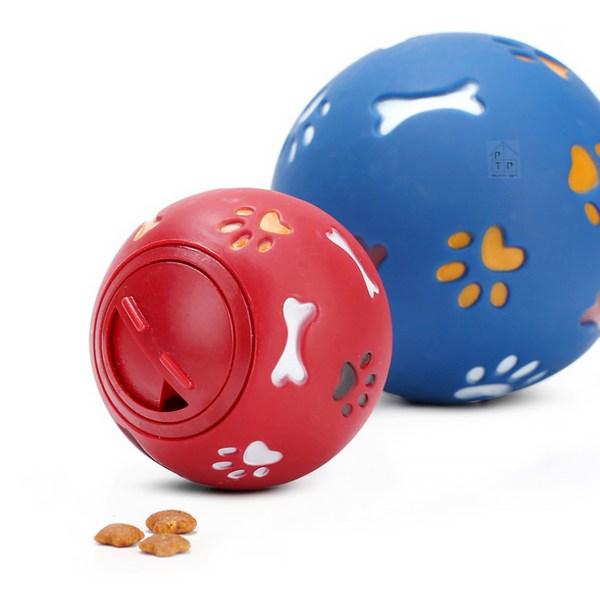 Jezepet pet пазл шарик-закуска L, красный, 1 шт.