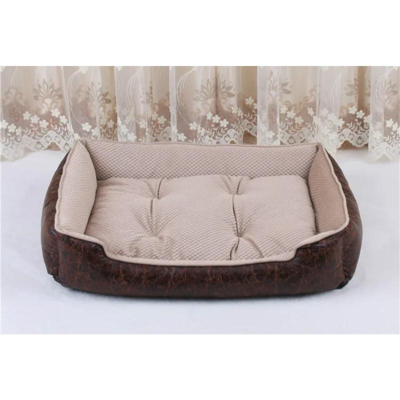 Large Pet Dog Puppy Cat Bed Cushion Soft Washable Pet Bed Winter Warming Dog House Material Pet Nest Kennel PlushDog Beds House