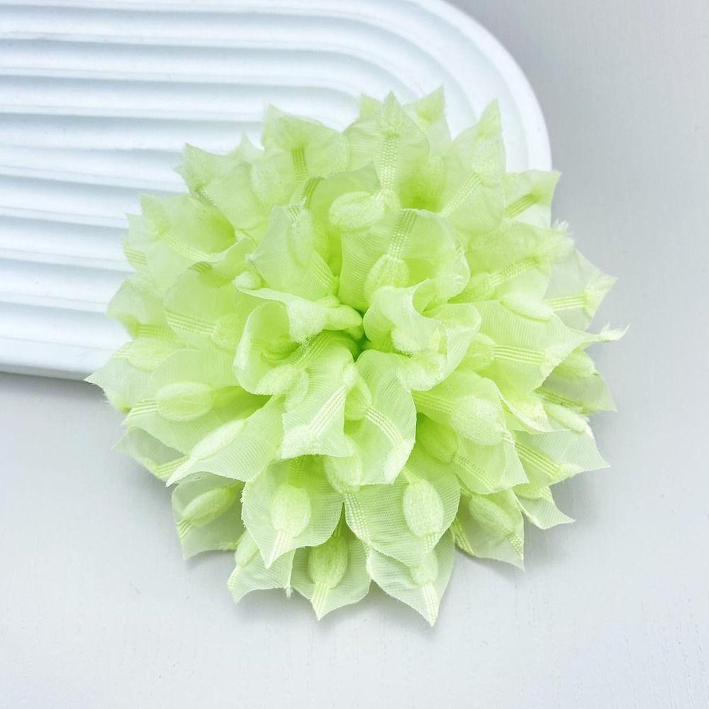 New French Lace Polka Dot Floral Brooch Women Fashion Floral Brooch Cloth Art Handmade Exquisite Accessories Dress Suit Corsage