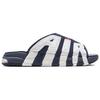 Nike Шлепанцы Air More Uptempo Slide Синий Белый FQ8699-400 Азиатский мужской размер