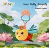 Подвесной мобиль Jollybaby 'Насекомые' - Успокаивающая игрушка для кроватки и коляски для детей от 0+