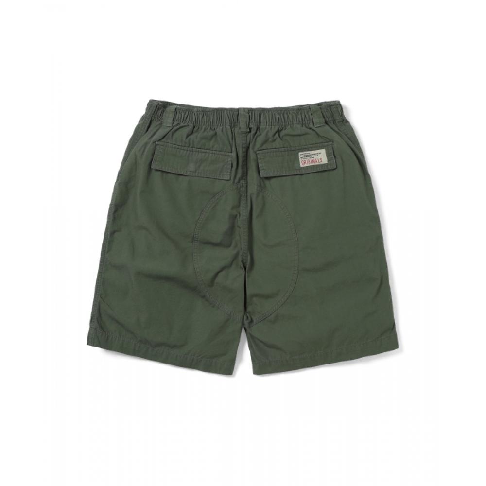 Thisisneverthat Flight Cargo Short Olive Green
