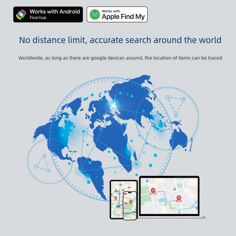 Bluetooth GPS Трекер Поиск Устройство против потери для питомца, детей, сумки, кошелька, багажа, Отслеживание, Android, Google, iOS, Найти меня, Глобальный локатор