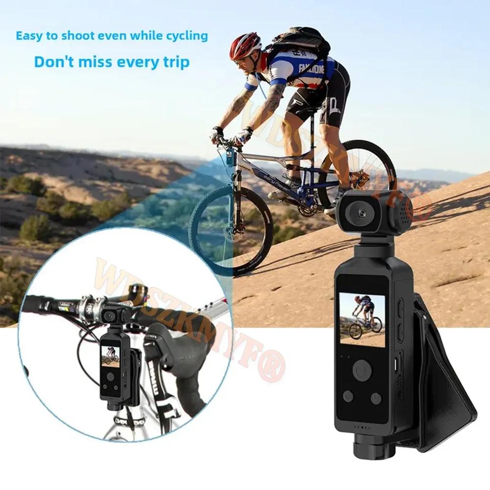 NEW 5K Outdoor Sports Camera 270°Pocket Action Body Cam Helmet Motorcycle Bike Mini Filming Video Recorder Diving Shooting
