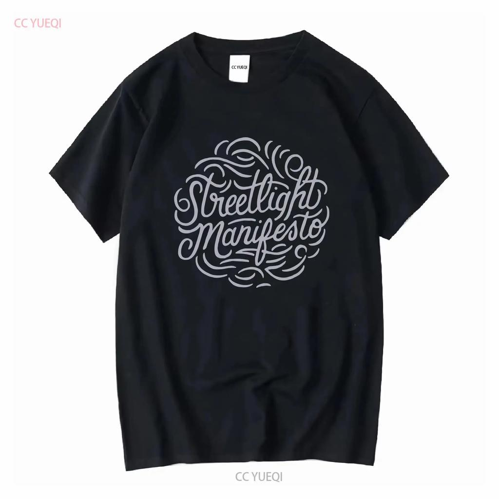Streetlight Manifesto Double Sided T Shirt Mens Size Medium Ska Punk Vintage Washed Stretched Breathable Fashion Graphic