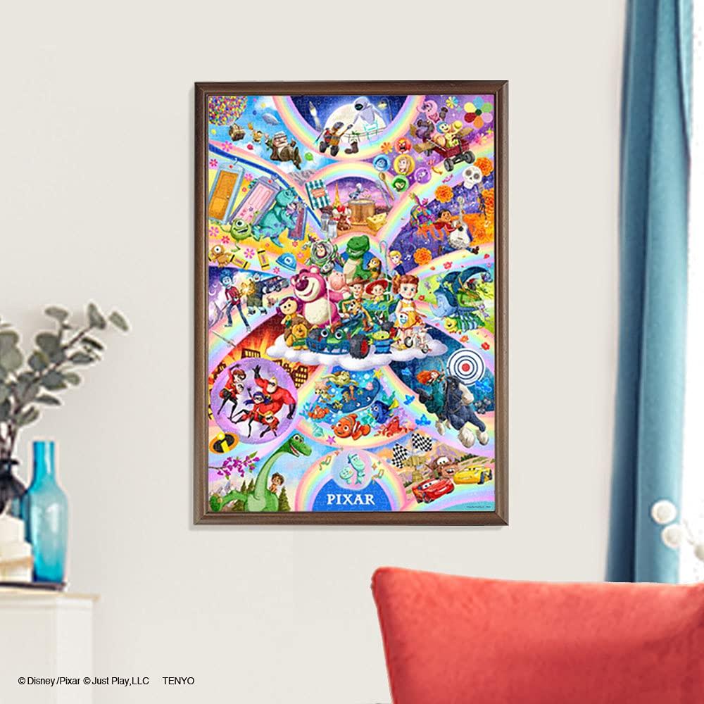 Tenyo в большой коллекции пазлов из 1000 элементов с персонажами Disney Popping Pixar. В комплект входят клей и лопатка. В комплект входит сервисная карта [Сделано в Японии]!