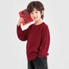 Boys' Red Lunar New Year Pullover Sweater