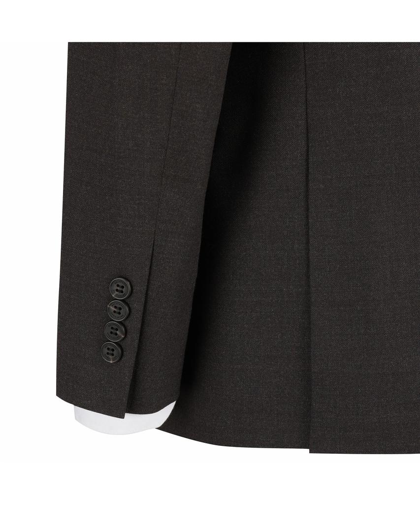 BRENTWOOD Wool Blended Classic Suit Jacket - Brown Brfba26542Brx