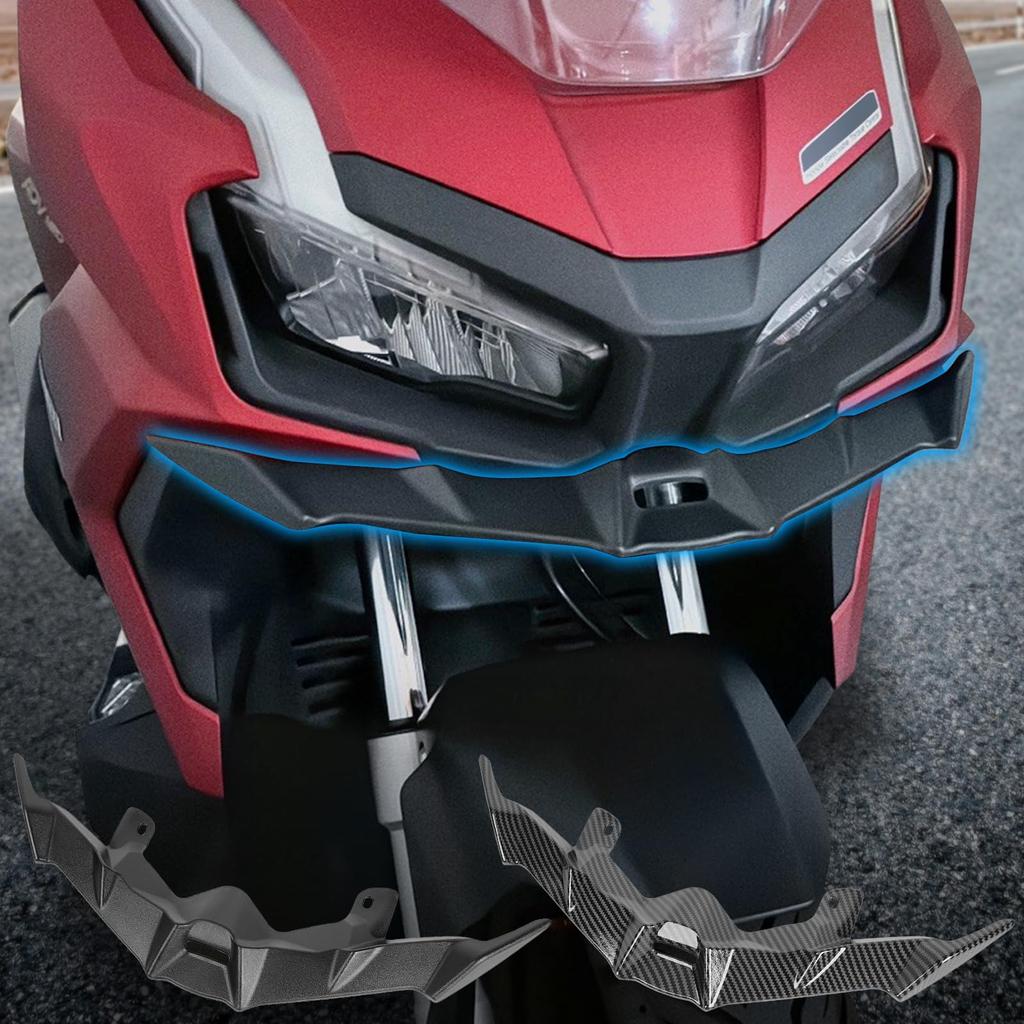 GFARDMOTO Мотоцикл Передний Обтекатель Крылышко Аэродинамический Спойлер Клюв Накладка на Нос Комплект Фиксированных Крыльев для Honda ADV160 ADV 160 / 2023-2025 / ADV-150