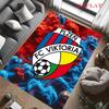 FC Viktoria Plzeň Carpet Rug for Living Room Bedroom Home Sofa Decoration,Kids play Nonslip Floor Mat
