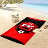 Пляжное полотенце 24 Erzincanspor Print, Большое Мягкое Быстросохнущее Полотенце для Пляжа Кемпинга Плавания