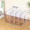 Handbag Storage Rack Divider Organizer Acrylic Handbag Luxury Bags Storage Rack For Women Transparent Partition Display Cabinet