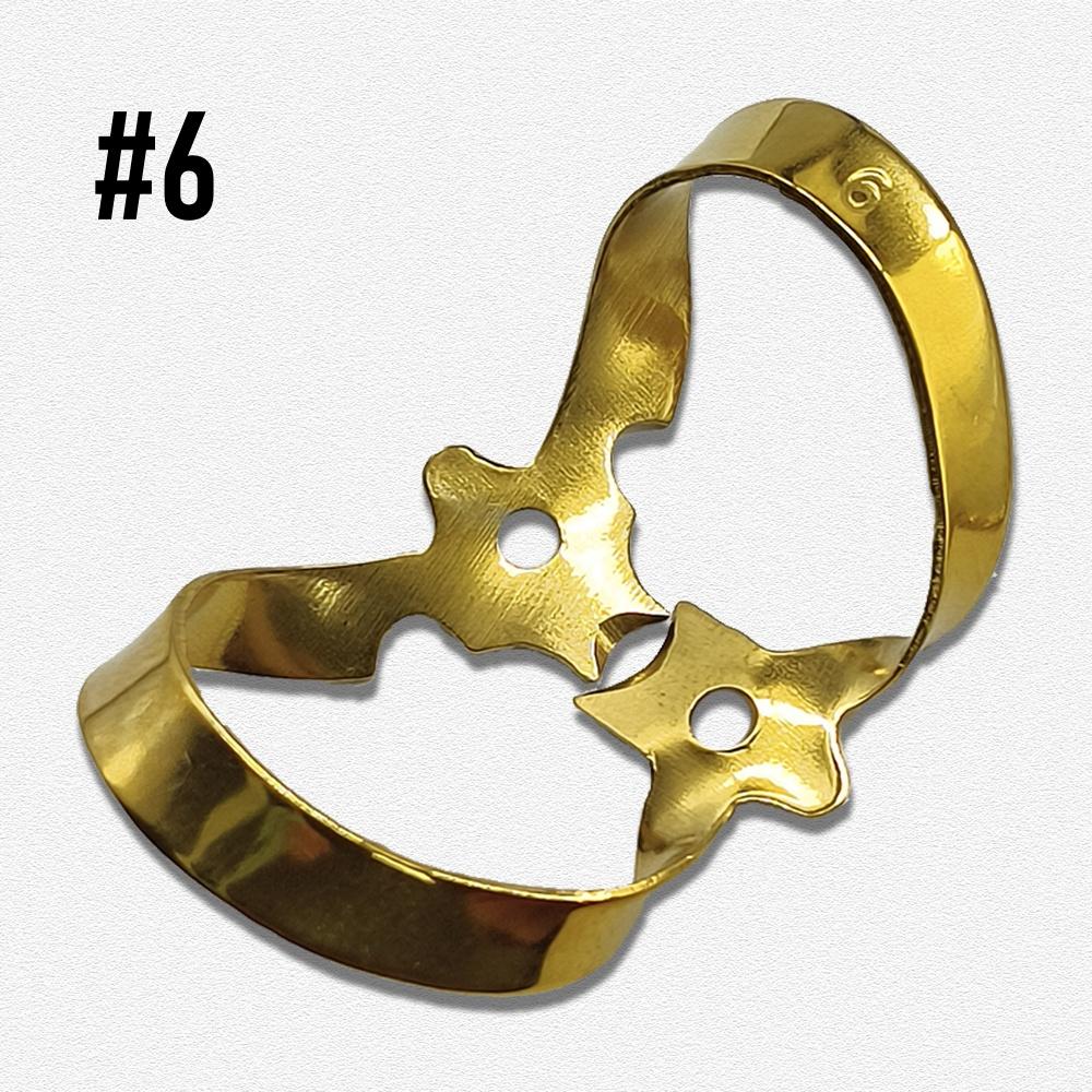 1 шт. Титановое покрытие, самые популярные стоматологические зажимы для плотин, резиновый барьерный зажим для реставрации зубов, резиновый материал из нержавеющей стали