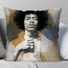 SINGER J-JIMI H-HENDRIX Наволочка Квадратная Подушка Спальня Диван Отдых Подушка для Комфорта Автомобиль Гостиная Домашний Декор