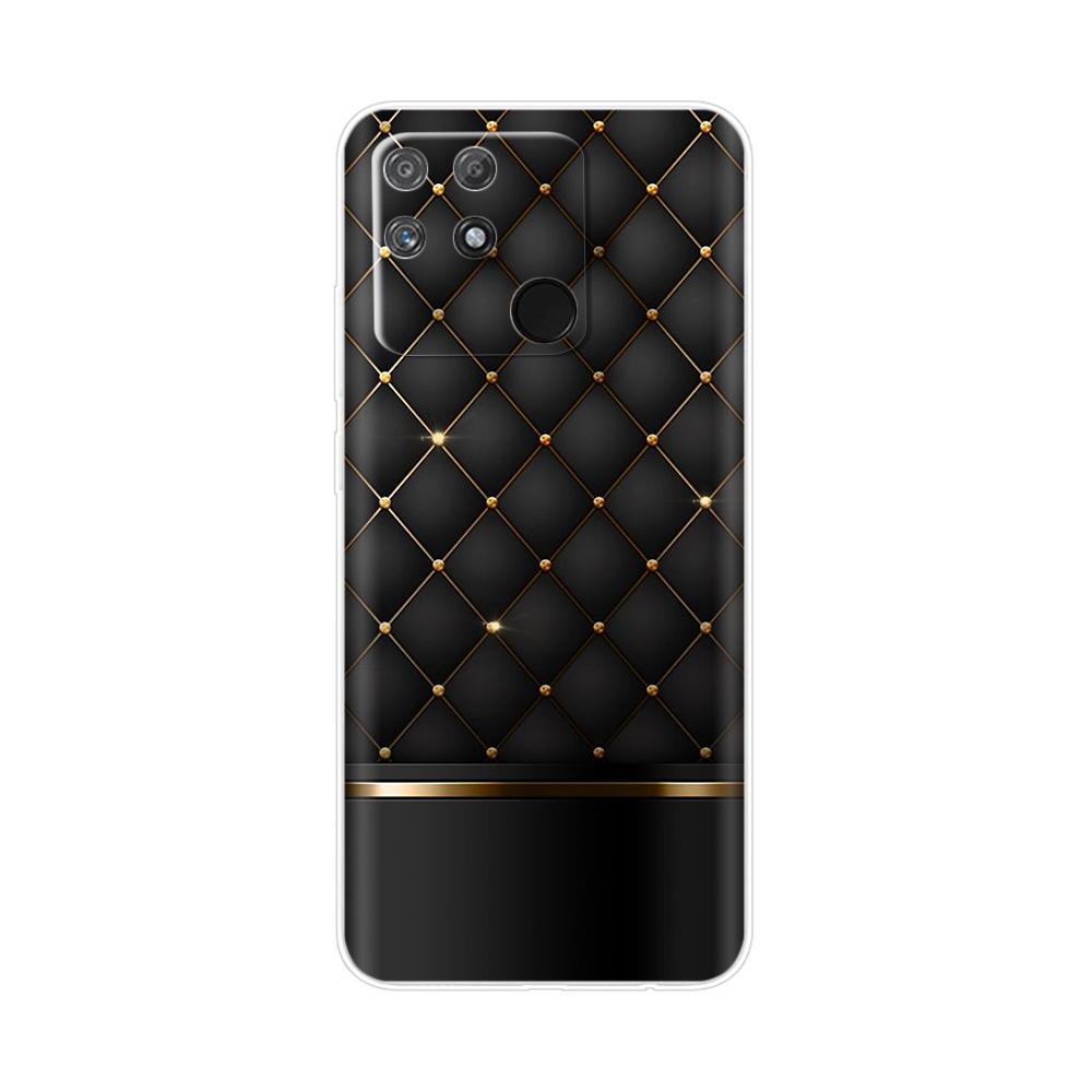 For Realme Narzo 50A Case Narzo50A 50i Cover Clear Silicone Soft TPU Phone Cases For OPPO Realme Narzo 50A Prime RMX3516 Bumper