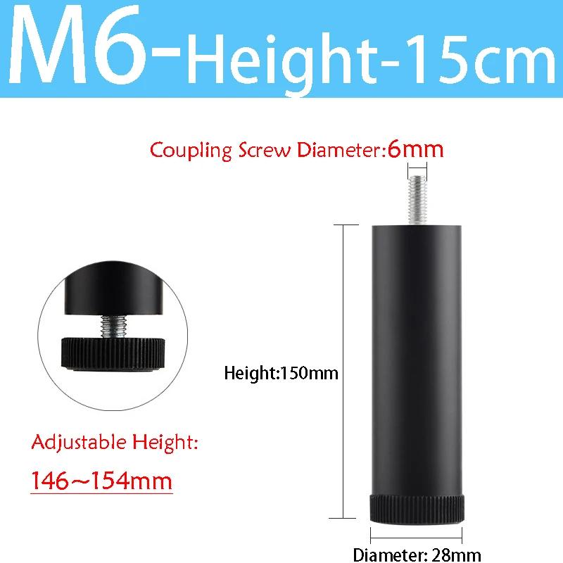 M6 M8 M10 Adjustable Furniture Leg Aluminum Alloy Table Legs For TV Cabinet/Wardrobe/Raised Refrigerator/Washing Machine Feet