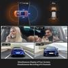 Автомобильный видеорегистратор 3/4 канала Черный ящик Камера для вождения FHD Передняя Левая Правая Задняя Ночная съемка Циклическая запись