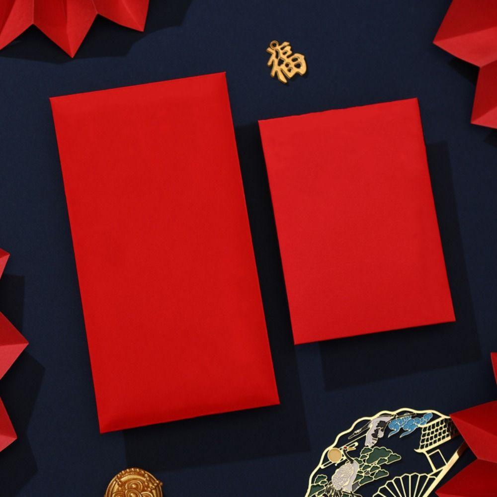 Новогодний мешочек с благословениями Красный конверт Мешочек для денег на удачу Мешочек с благословениями Красный кармашек Украшение для дома