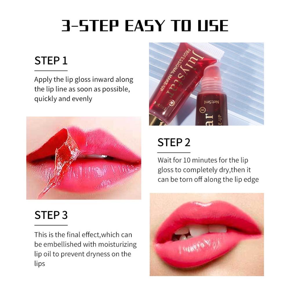 Tear Lip Glaze, матовая матовая поверхность, чтобы оставить фоновый цвет, краска для губ Tear Lipstick Makeup