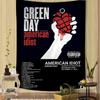 GGreen DDay American Idiot DIY Wall Tapestry Hanging Tarot Hippie Wall Rugs Dorm Home Decor