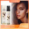 EELHOE Fake Tan Self Tanning Mousse Spray Self-Tanning Body Face Self Tanner Sunbed Liquid Sunburn Skin Repair Tanning Products