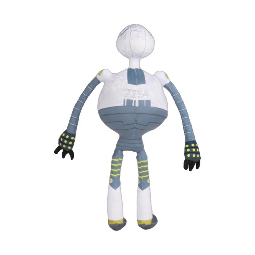 42 см плюшевые игрушки «Дикий робот», плюшевая игрушка «Робот», серый мягкий робот для декора детской комнаты, подарок для поклонников анимации и детей на день рождения