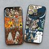 Матовый чехол для телефона для iPhone 17 16 11 13 12 14 15 Pro Max 12 Mini 16 15 Plus X XS XR Иллюстрация призрака 11 Силиконовые задние крышки