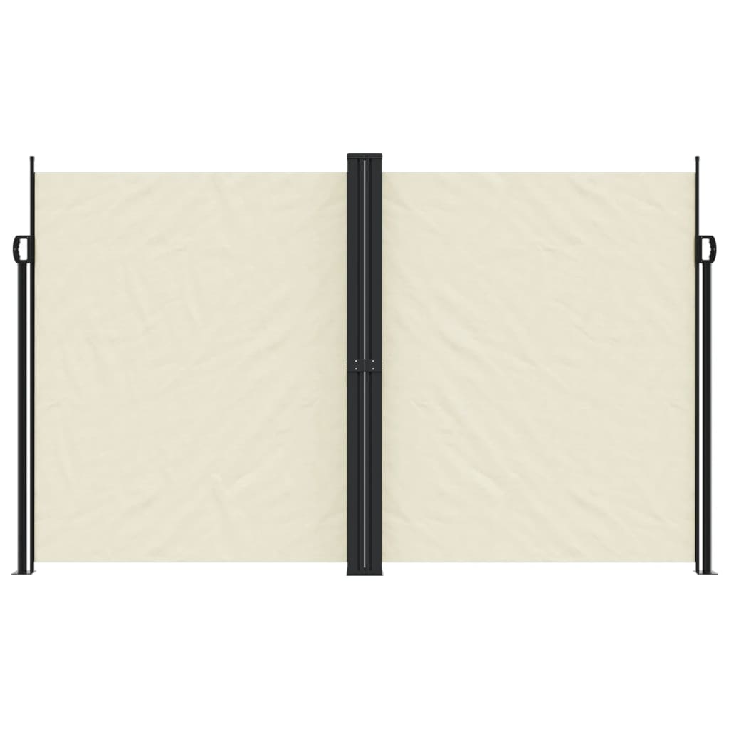 Retractable Side Awning Cream 200 x 1000 cm