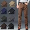 Men's Corduroy Stretch Pants - 8 Colors, Straight Leg, Spring/Fall, Casual/Business-Ready.