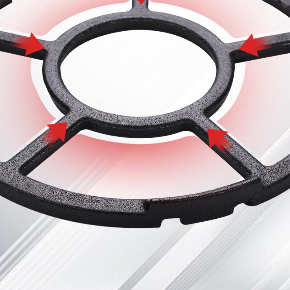 Для газовой плиты Подставка для плиты Решетка для кухонной плиты Wok Молоко Прихватки Подставки для плиты Подставка для кастрюли Чугун