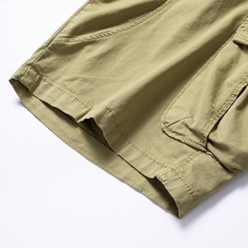 Mens Cargo Shorts Fashion Multi-pockets Shorts Male Casual Jogging Shorts Loose Pants