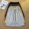 Men's Lightweight Quick-Dry Ice Silk Shorts with Loose Fit Design for Summer Outfit