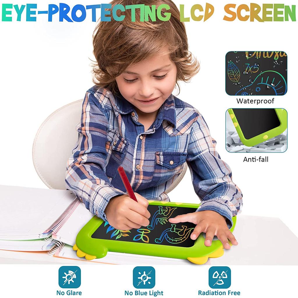 LCD Writing Tablet Kids Toys,8.5inch Doodle Scribbler Board Electronic Drawing Tablets Learning Educational Dinosaur Toys Birthday Gifts for Kids