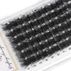 Soft Fluff Lash Clusters Dramatic DIY Eyelash Extension Individual Cluster Lashes  At Home