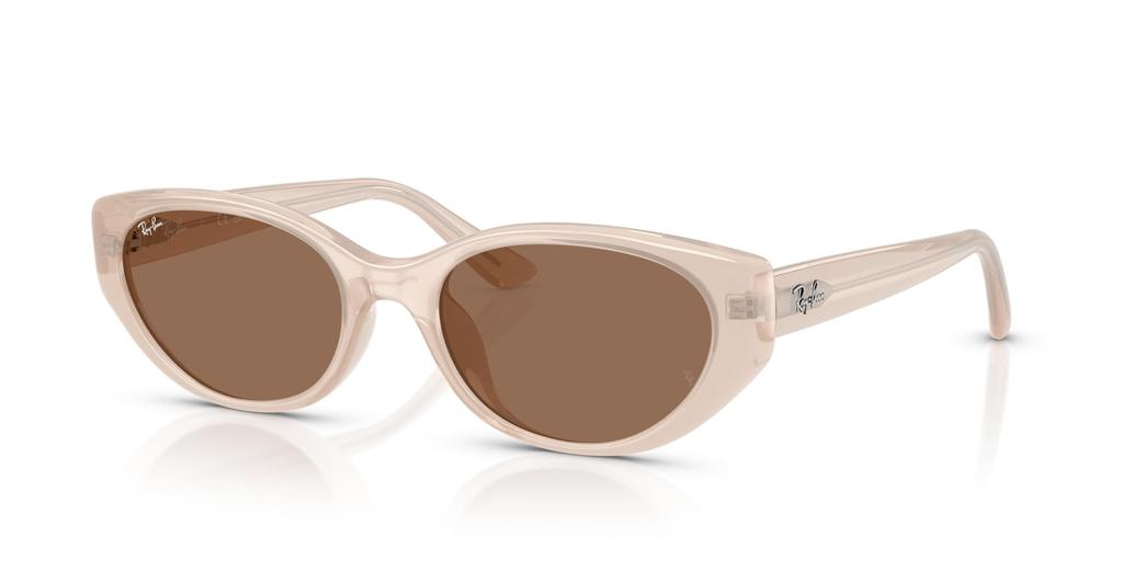 Солнцезащитные очки 0RB4457D OPAL BEIGE DARK BROWN 67867355 Азиатская посадка Поляризованные Ray-Ban (Бежевый/Темно-коричневый)