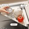 Carbon Steel Sink Corner Rack Hollowed Sink Drain Shelf Sink Sponge Holder  for Kitchen Utensil