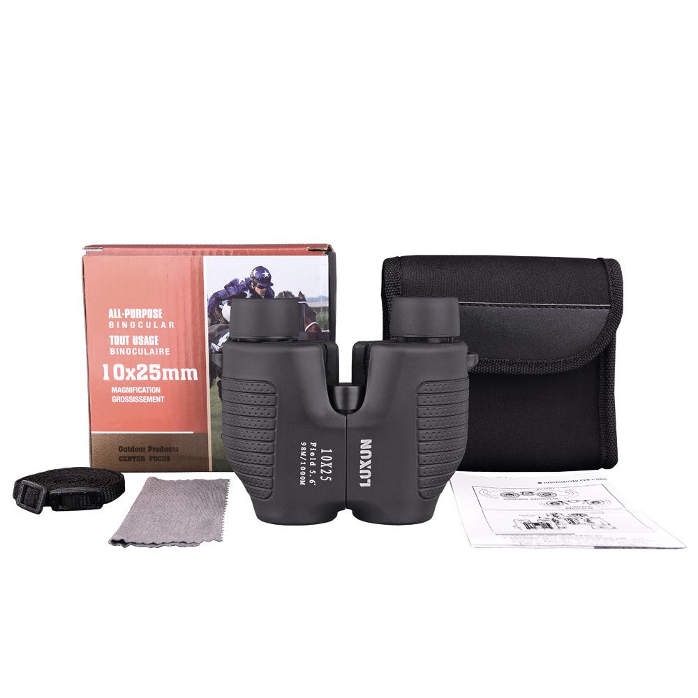 10x25 Fully Automatic Focus Binoculars, High Magnification HD Night Vision for Adults, Outdoor Use