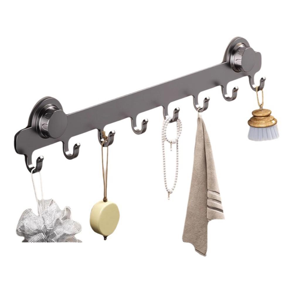 Strong Load-bearing Bathroom Towel Holder Waterproof Hanging Coat Rack Restroom