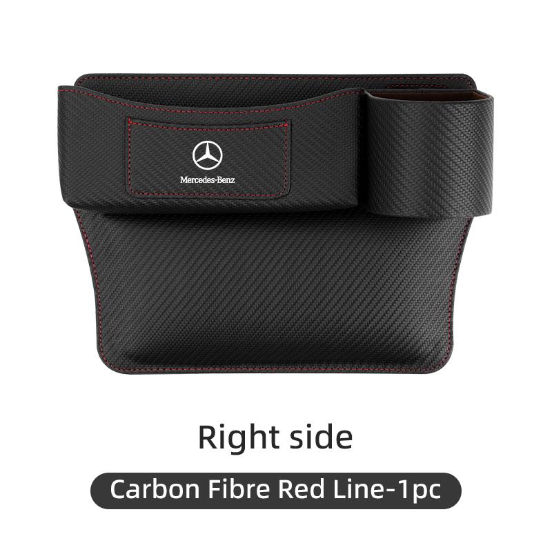 FIQ4 2025 Hot Car Seat Gap Storage Box Car Crevice Storage Box Seat Organizer For Mercedes Benz AMG A C E Class C180 C200 C260 C300 W