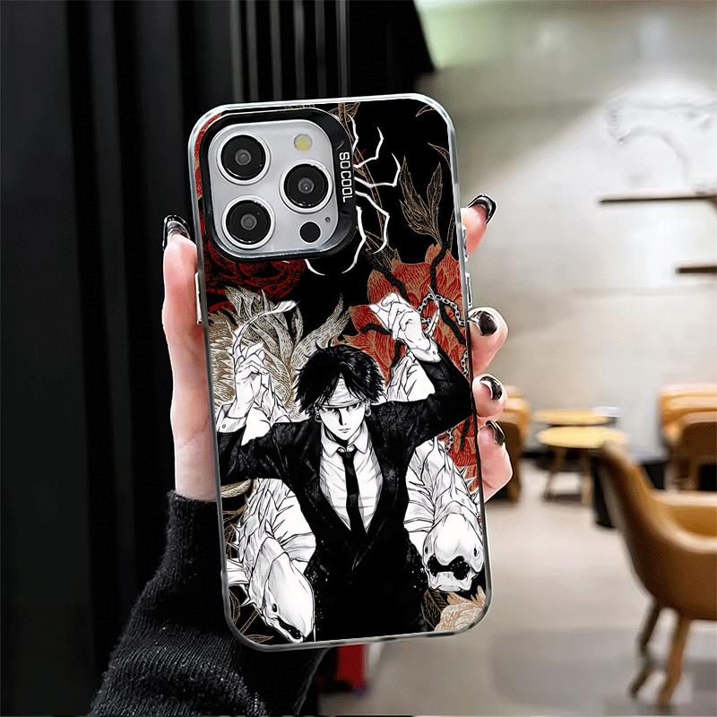 Противоударный чехол для телефона Hunter X-Hunters Chrollo для iPhone 17 Air 16 16E 15 Pro Max 14 Plus 13 Mini 12 Задняя крышка Противоударный Funda