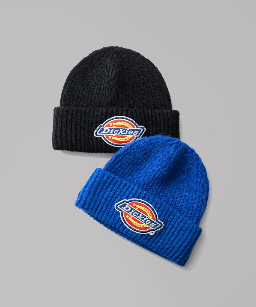 Dickies Черная шапка с логотипом-деревом из мохера