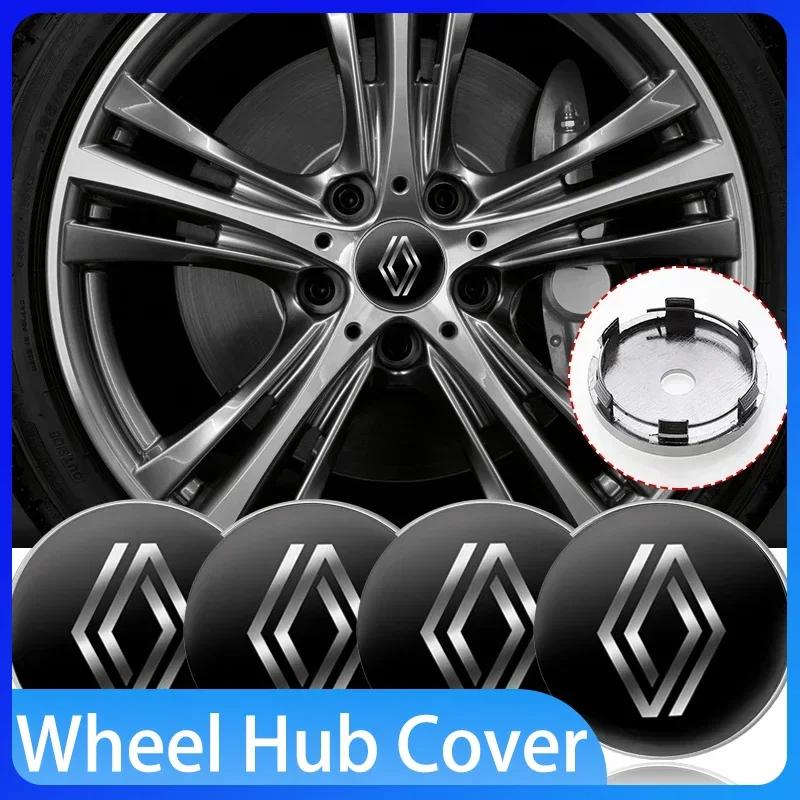 2026 Горячие Для Колпаков Ступицы Renault 4 шт. 60 мм Для Renault Clio Laguna 2 Megane 2 3 Duster Logan Captur Центральный Колпачок Ступицы Колеса Автомобиля Шина R