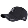 Hat Cap Star Pattern English Logo Casual Climbing Walking Men Women CAP566 [Buzz Selection] (Silver)