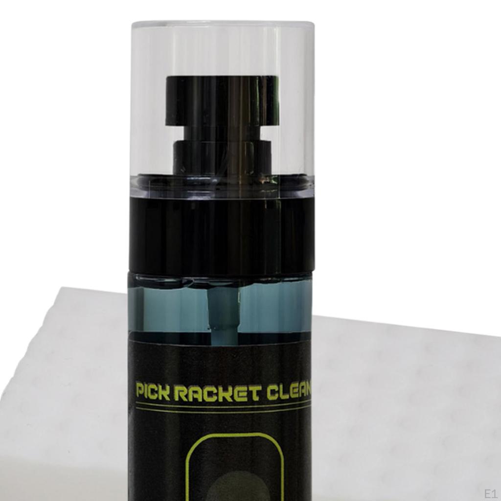 Средство для очистки поверхности пиклбольной ракетки с губкой Легкий 100 мл Многоцелевой чистящий спрей