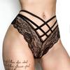 Women's Sexy Bandage Lace Low-waist Panties Fashion Solid Color Thong Exotic Underwear