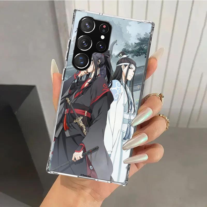 Чехол для телефона Аниме Мо Дао Цзу Ши для Samsung Galaxy S25 S24 S23 Ultra S22 S21 Plus S20 FE S10 + S10E S25U Мягкий печатающий корпус S24 S23