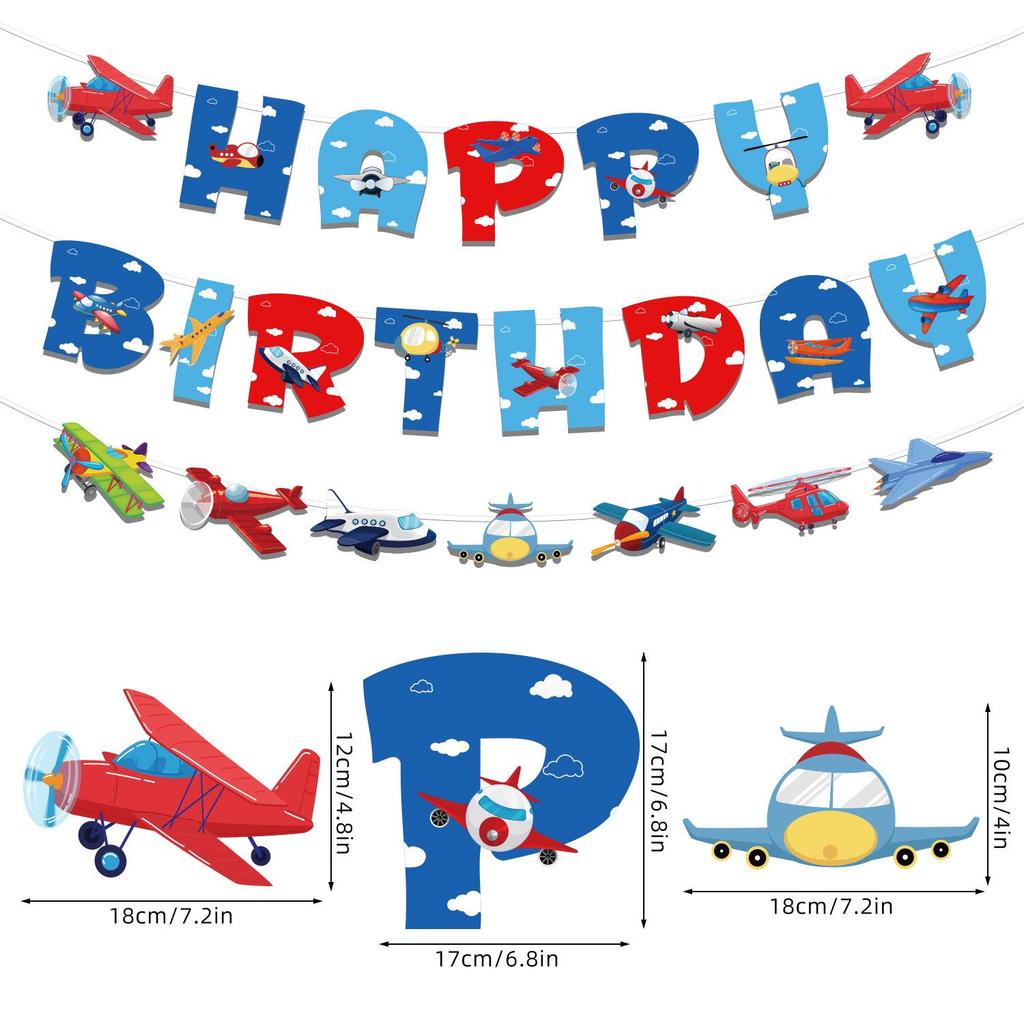 Баннер Пожарная машина-динозавр и Строительная техника - Украшение для вечеринки в мультяшном стиле