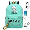 Дорожная сумка My Hero Academia Аниме Периферия Рюкзак USB Большая вместимость Студенческая школьная сумка
