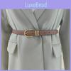 Solid Trendy Color Leather Waist Accessory For Women Casual Looks Fashion Gift